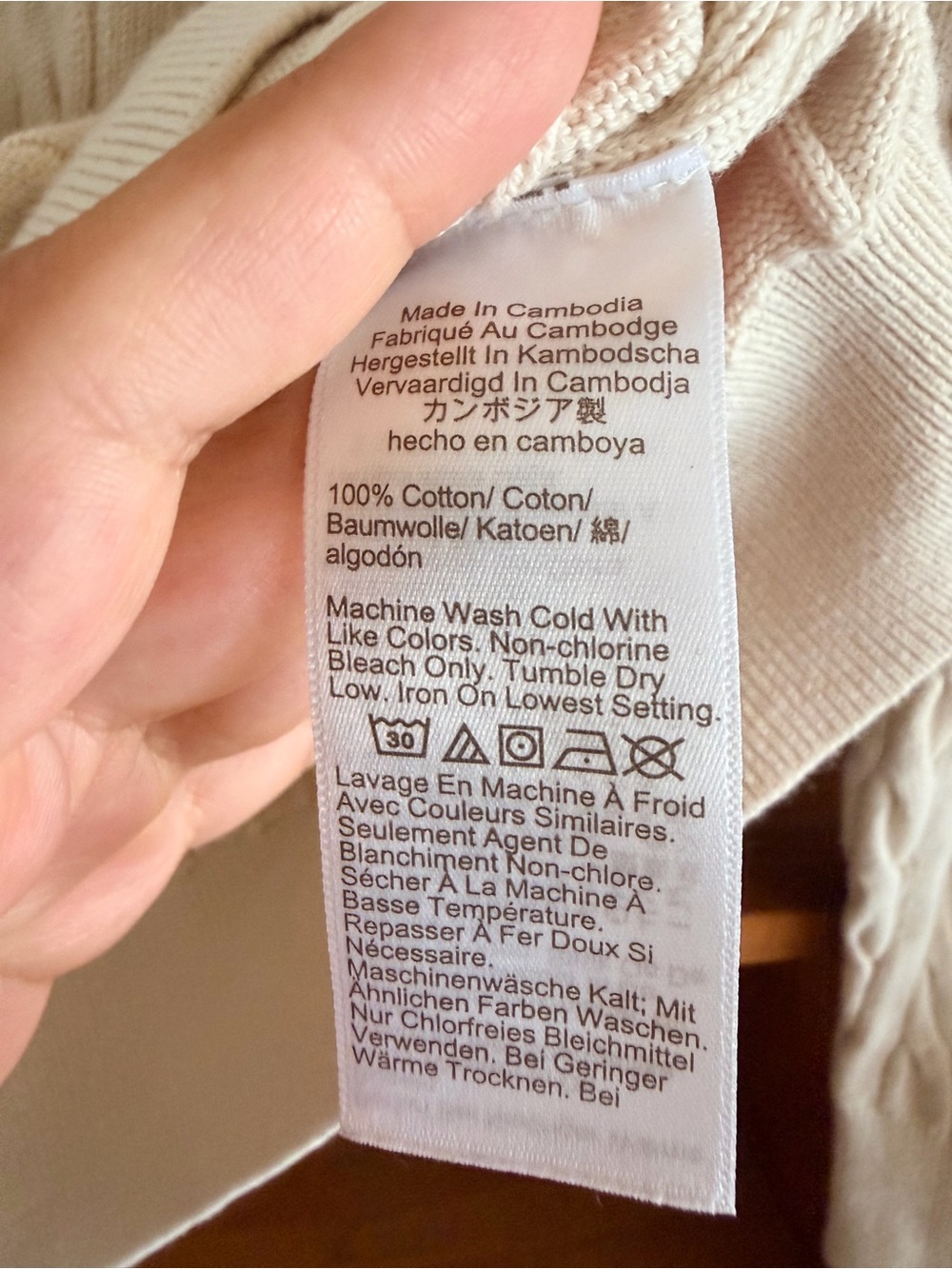 J.Crew Cable Knit Crewneck Sweater Ivory Size S Minimalist - Picture 5 of 7